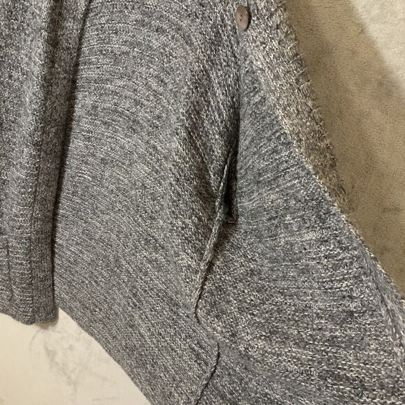 J Jill Pure Jill Chunky Knit Cottagecore Grandpa Cardigan Mohair Wool Cashmere - Picture 8 of 10